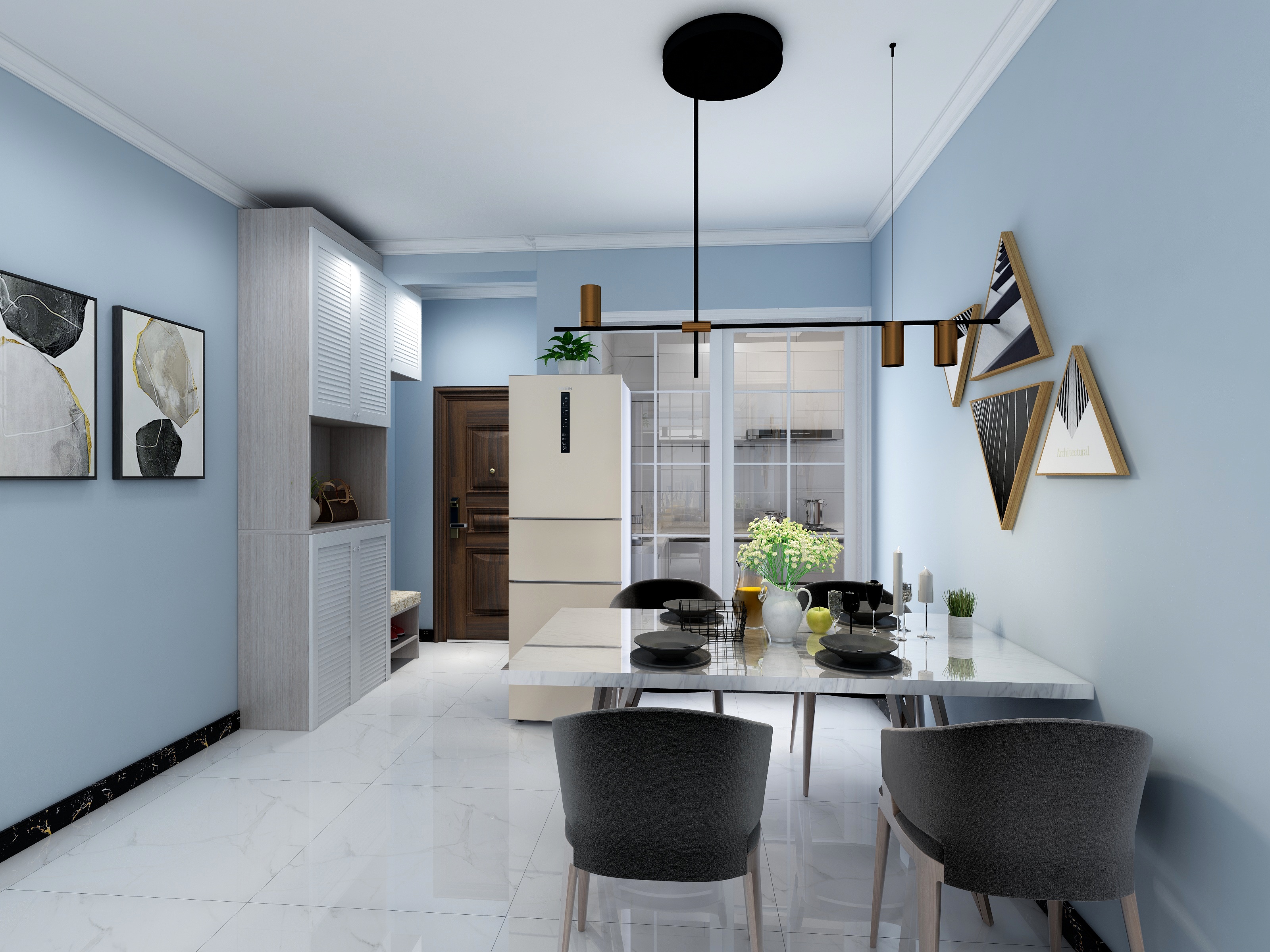 餐厅装修设计图