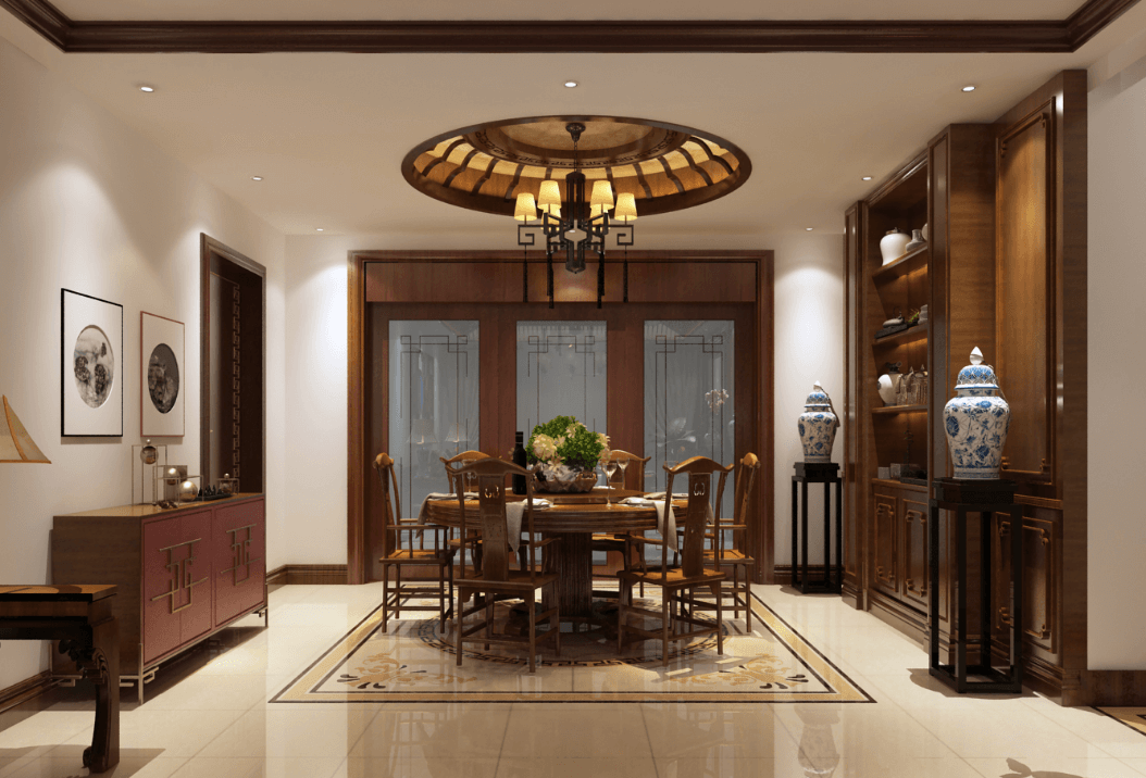 五居室中式风格装修.png